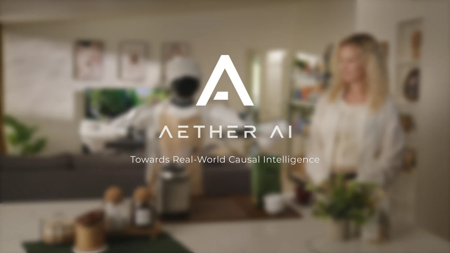 Official CRIS-0 film cover: Aether AI and a household robot demonstration